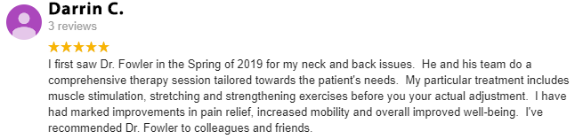Chiropractic Downtown Dallas TX Darrin Testimonial Chiropractic Downtown Dallas TX Darrin Testimonial
